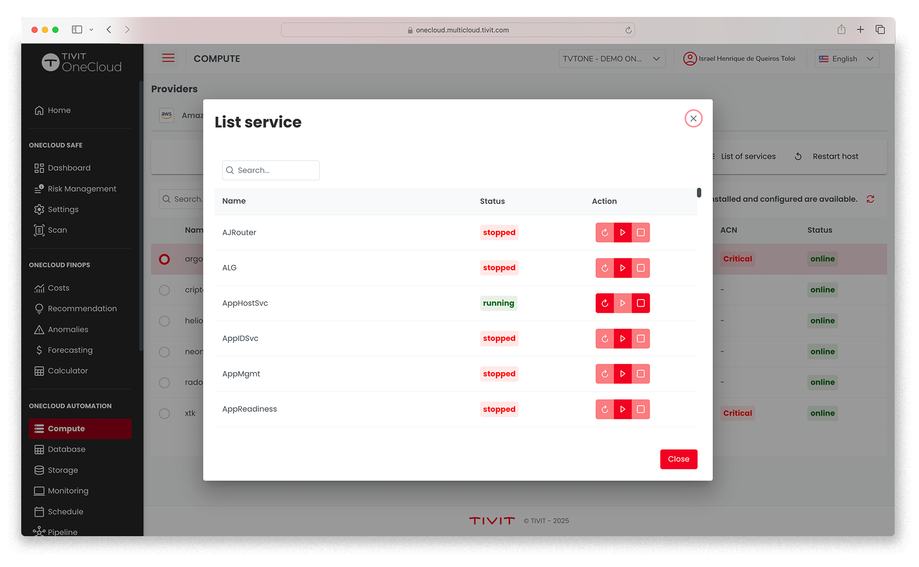 Automate your operations with scheduled actions, run scripts, and simplify your management.